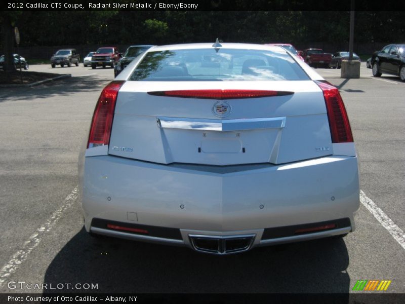  2012 CTS Coupe Radiant Silver Metallic
