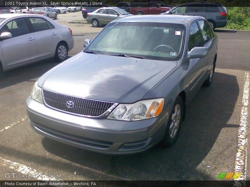 Silver Spruce Metallic / Stone 2001 Toyota Avalon XL