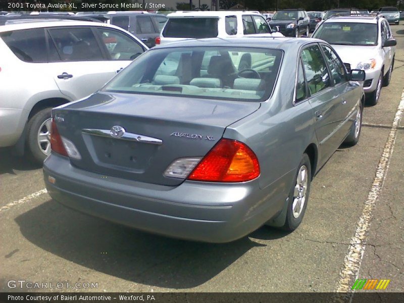 Silver Spruce Metallic / Stone 2001 Toyota Avalon XL