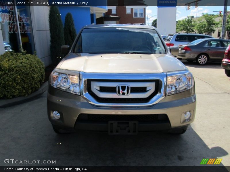 Mocha Metallic / Gray 2009 Honda Pilot EX 4WD