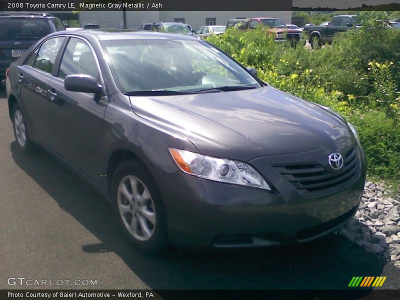 Magnetic Gray Metallic / Ash 2008 Toyota Camry LE