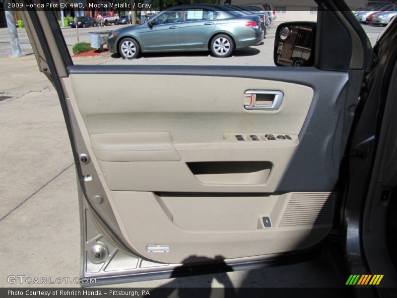 Mocha Metallic / Gray 2009 Honda Pilot EX 4WD