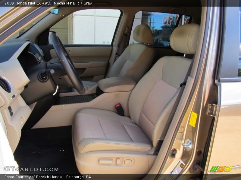 Mocha Metallic / Gray 2009 Honda Pilot EX 4WD