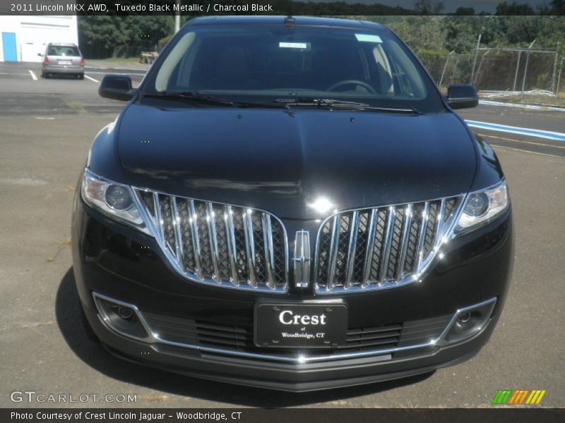 Tuxedo Black Metallic / Charcoal Black 2011 Lincoln MKX AWD