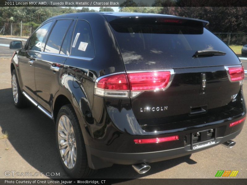 Tuxedo Black Metallic / Charcoal Black 2011 Lincoln MKX AWD