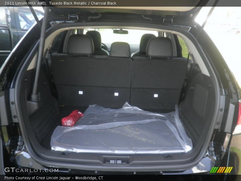 Tuxedo Black Metallic / Charcoal Black 2011 Lincoln MKX AWD