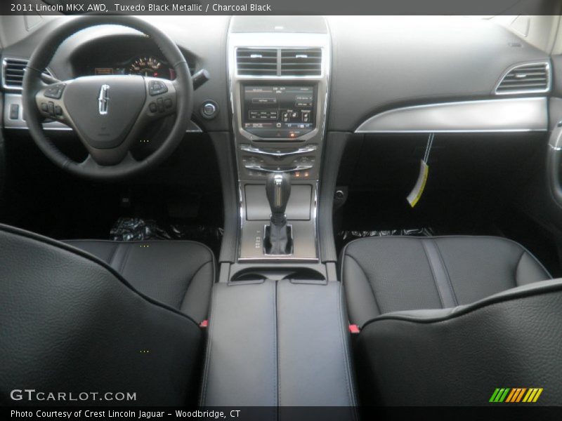 Tuxedo Black Metallic / Charcoal Black 2011 Lincoln MKX AWD