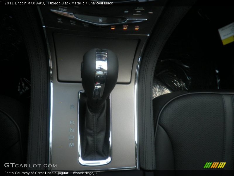 Tuxedo Black Metallic / Charcoal Black 2011 Lincoln MKX AWD