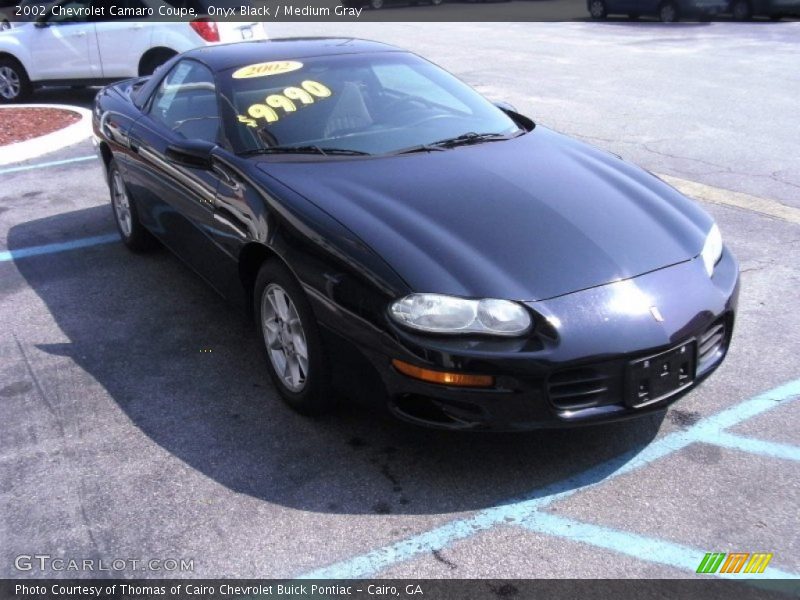 Front 3/4 View of 2002 Camaro Coupe