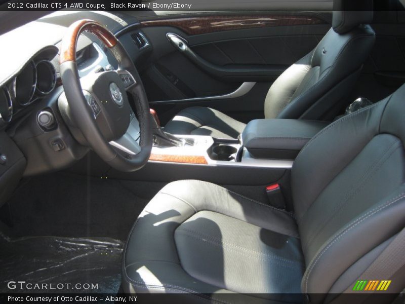  2012 CTS 4 AWD Coupe Ebony/Ebony Interior