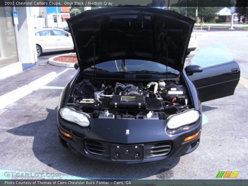 Onyx Black / Medium Gray 2002 Chevrolet Camaro Coupe