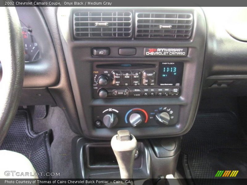 Audio System of 2002 Camaro Coupe