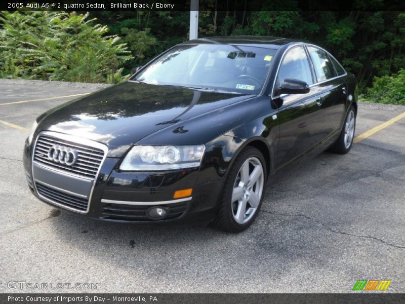 Front 3/4 View of 2005 A6 4.2 quattro Sedan