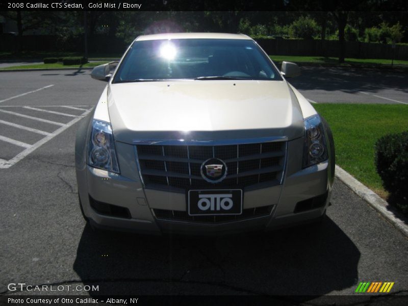 Gold Mist / Ebony 2008 Cadillac CTS Sedan