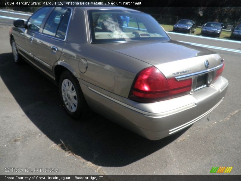 Arizona Beige Metallic / Medium Parchment 2004 Mercury Grand Marquis GS