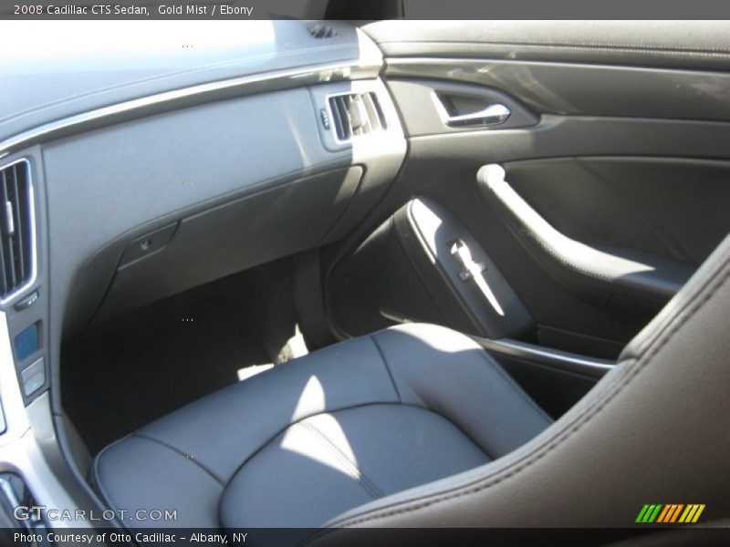 Gold Mist / Ebony 2008 Cadillac CTS Sedan