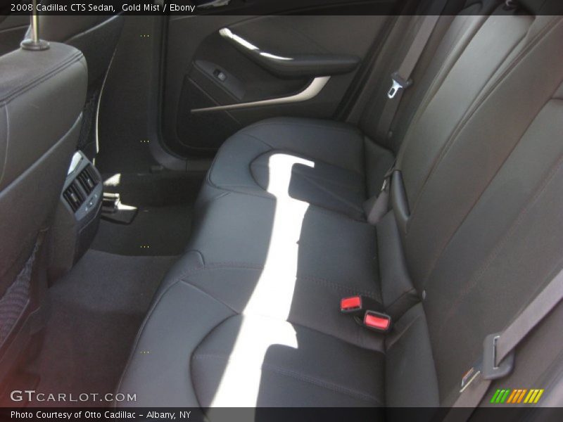 Gold Mist / Ebony 2008 Cadillac CTS Sedan