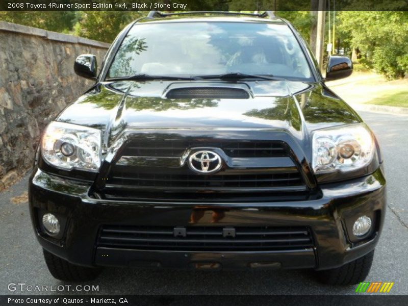 Black / Stone Gray 2008 Toyota 4Runner Sport Edition 4x4