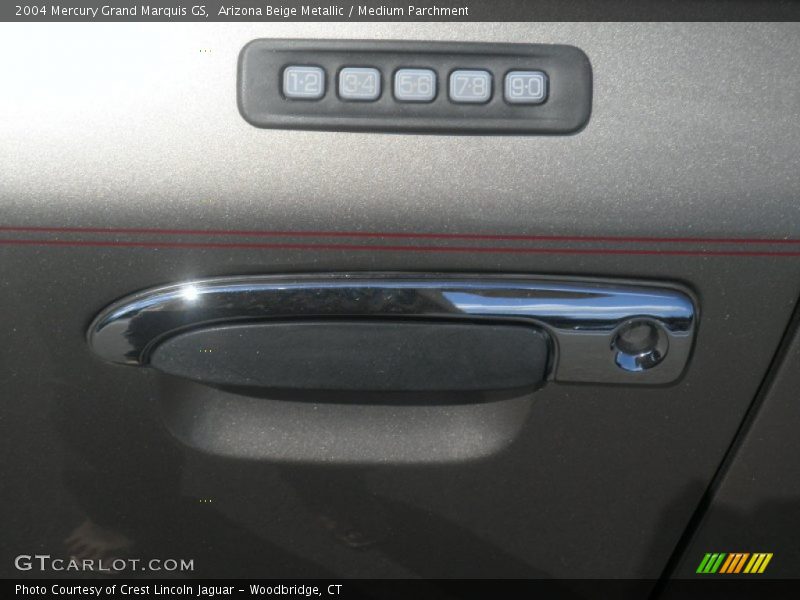 Arizona Beige Metallic / Medium Parchment 2004 Mercury Grand Marquis GS