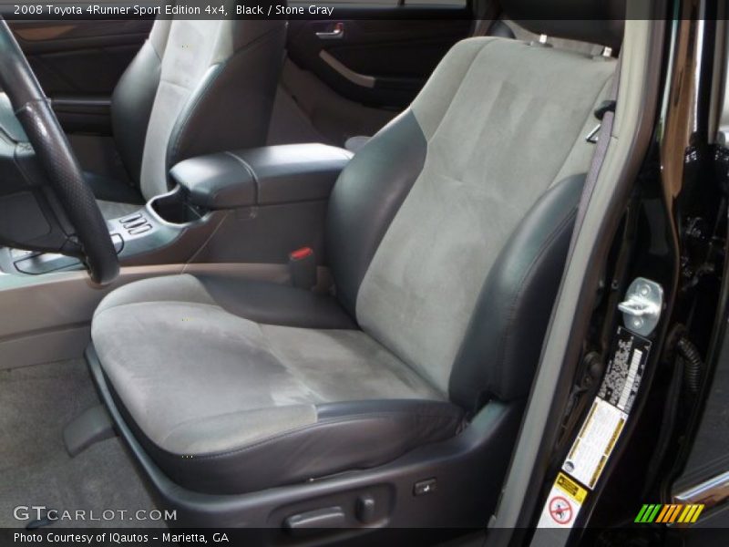 Black / Stone Gray 2008 Toyota 4Runner Sport Edition 4x4