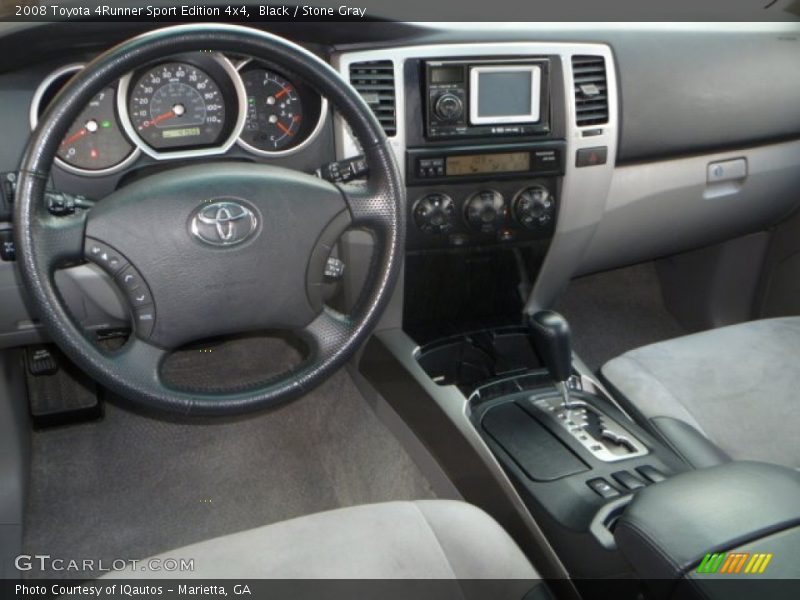 Black / Stone Gray 2008 Toyota 4Runner Sport Edition 4x4