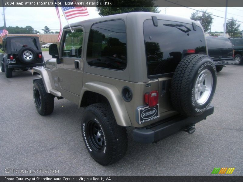 Light Khaki Metallic / Khaki 2004 Jeep Wrangler Sahara 4x4