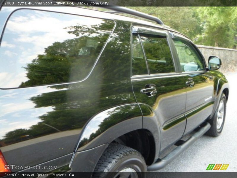 Black / Stone Gray 2008 Toyota 4Runner Sport Edition 4x4