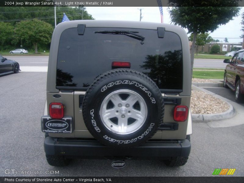 Light Khaki Metallic / Khaki 2004 Jeep Wrangler Sahara 4x4