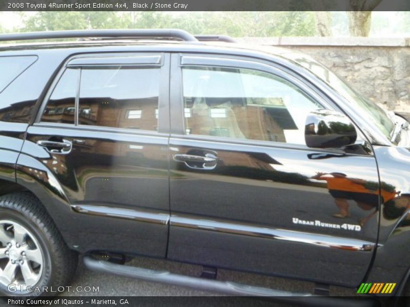 Black / Stone Gray 2008 Toyota 4Runner Sport Edition 4x4