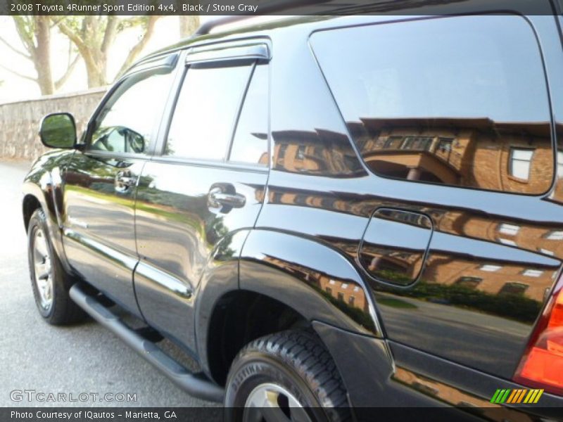 Black / Stone Gray 2008 Toyota 4Runner Sport Edition 4x4
