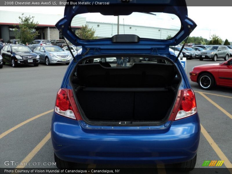 Bright Blue Metallic / Charcoal 2008 Chevrolet Aveo Aveo5 LS
