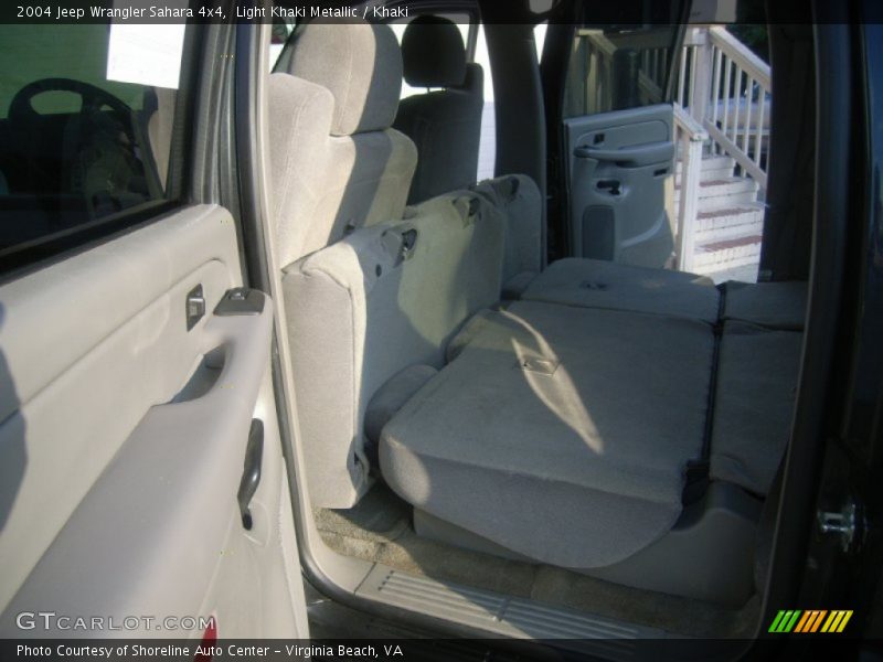 Light Khaki Metallic / Khaki 2004 Jeep Wrangler Sahara 4x4