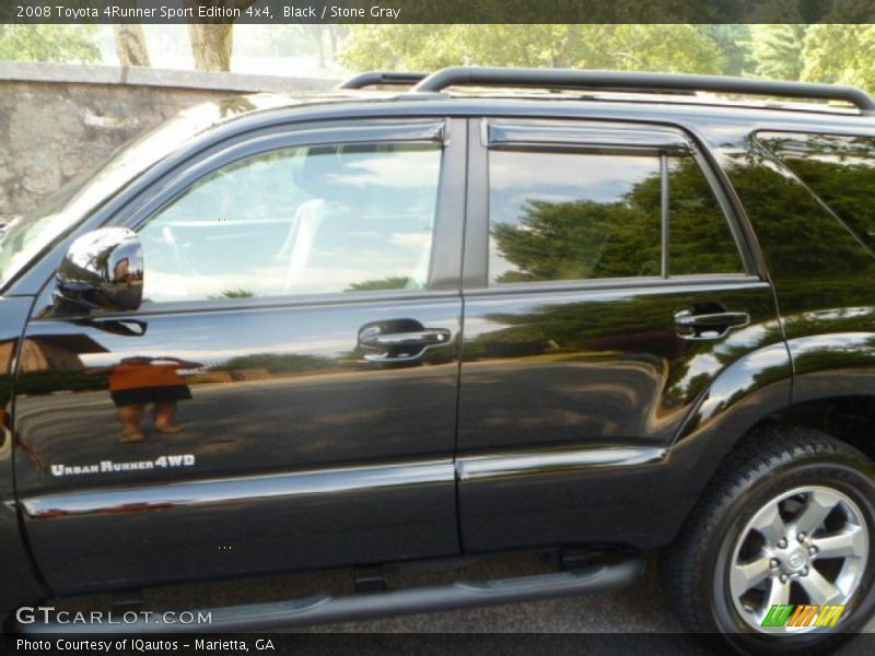 Black / Stone Gray 2008 Toyota 4Runner Sport Edition 4x4