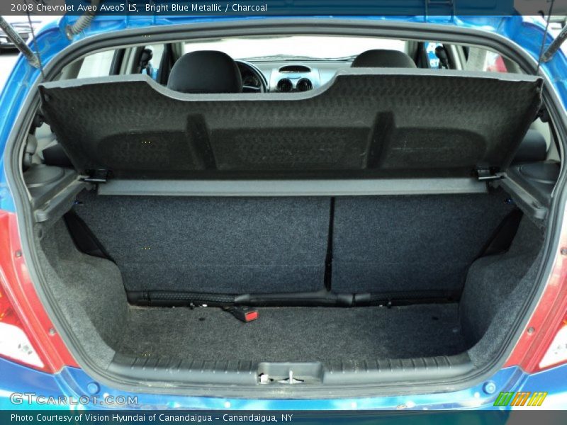 Bright Blue Metallic / Charcoal 2008 Chevrolet Aveo Aveo5 LS