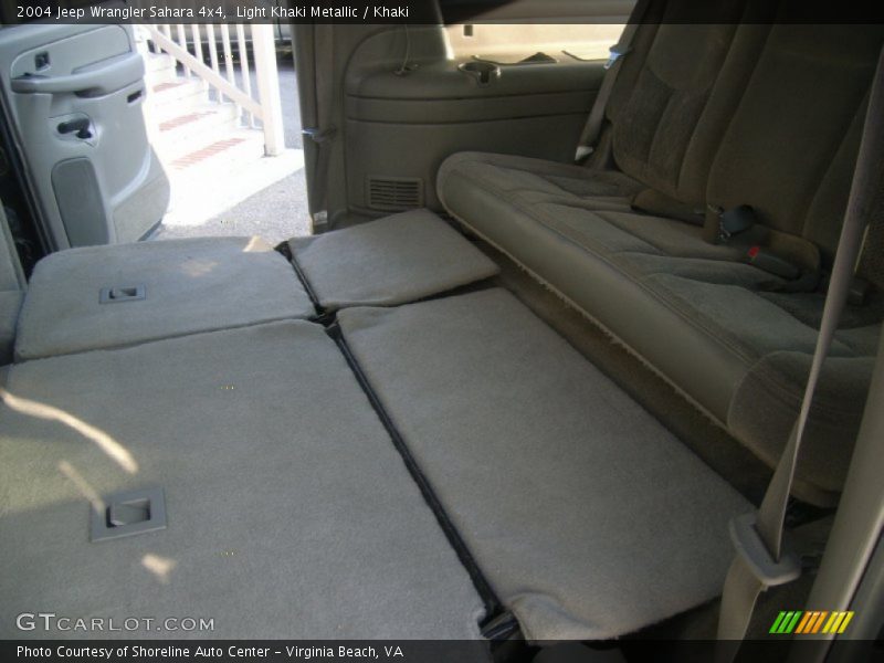 Light Khaki Metallic / Khaki 2004 Jeep Wrangler Sahara 4x4