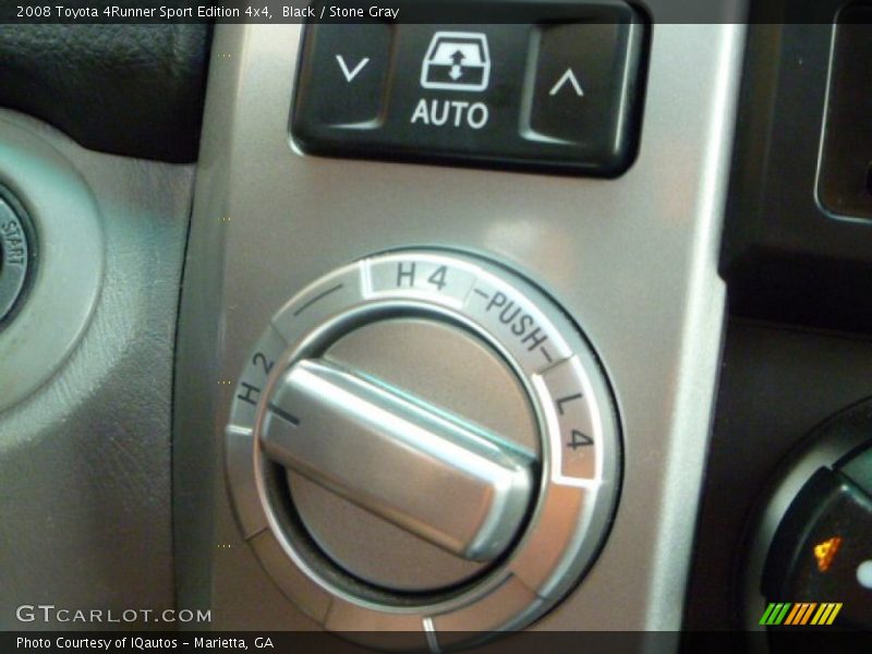 Black / Stone Gray 2008 Toyota 4Runner Sport Edition 4x4