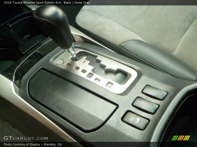 Black / Stone Gray 2008 Toyota 4Runner Sport Edition 4x4