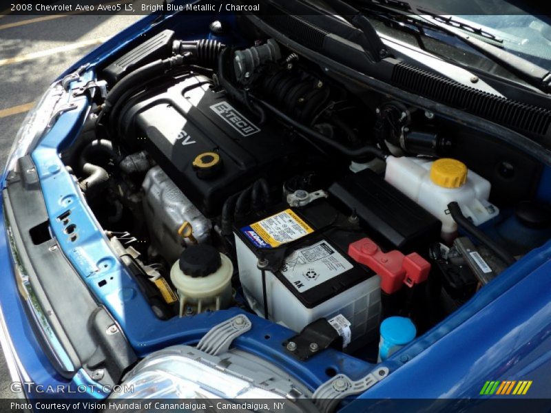 Bright Blue Metallic / Charcoal 2008 Chevrolet Aveo Aveo5 LS