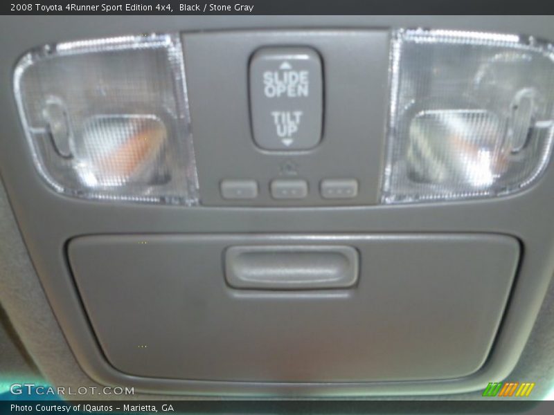 Black / Stone Gray 2008 Toyota 4Runner Sport Edition 4x4