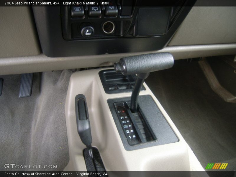 Light Khaki Metallic / Khaki 2004 Jeep Wrangler Sahara 4x4