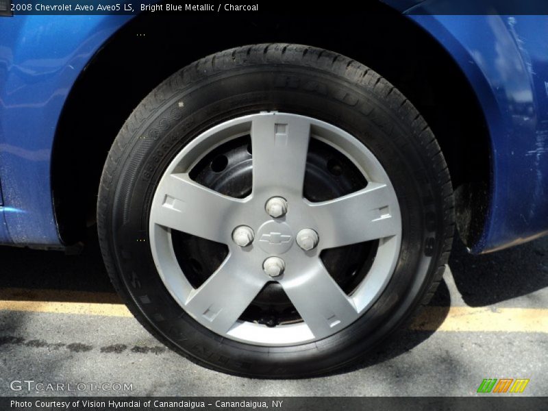 Bright Blue Metallic / Charcoal 2008 Chevrolet Aveo Aveo5 LS