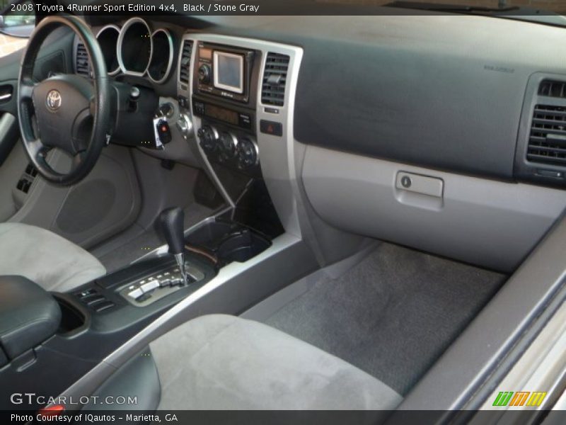 Black / Stone Gray 2008 Toyota 4Runner Sport Edition 4x4