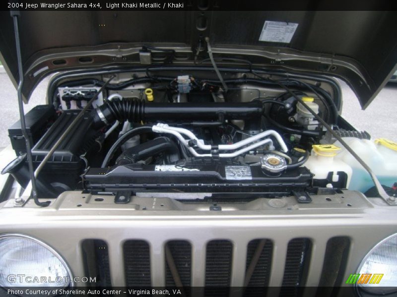 Light Khaki Metallic / Khaki 2004 Jeep Wrangler Sahara 4x4