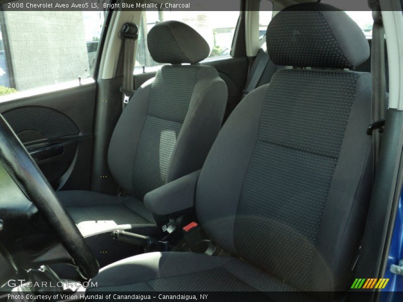 Bright Blue Metallic / Charcoal 2008 Chevrolet Aveo Aveo5 LS