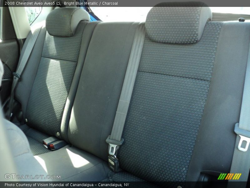 Bright Blue Metallic / Charcoal 2008 Chevrolet Aveo Aveo5 LS