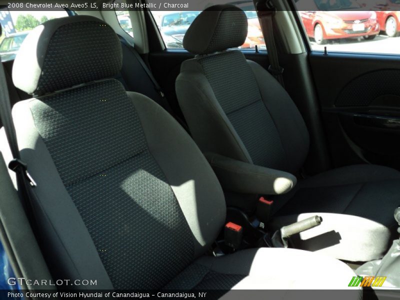 Bright Blue Metallic / Charcoal 2008 Chevrolet Aveo Aveo5 LS