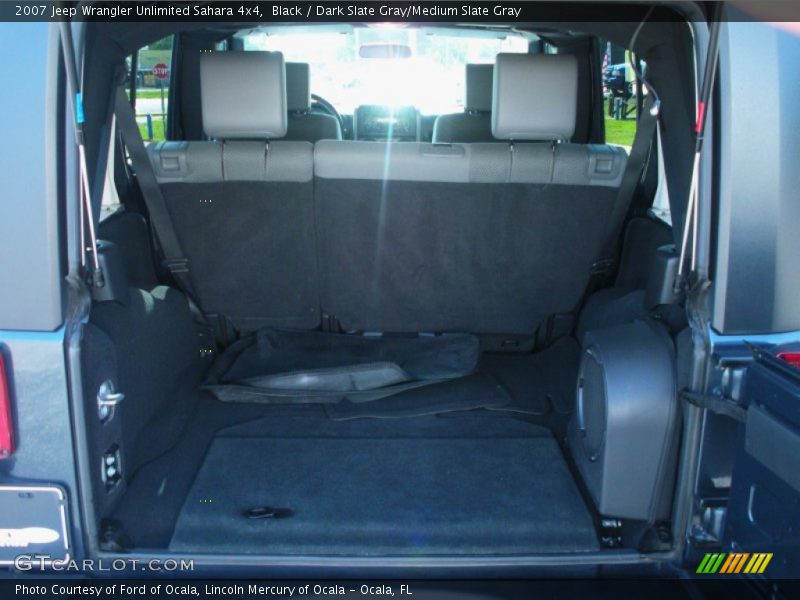 Black / Dark Slate Gray/Medium Slate Gray 2007 Jeep Wrangler Unlimited Sahara 4x4