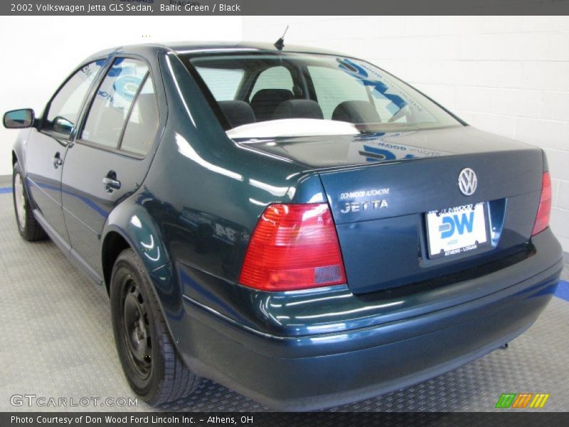 Baltic Green / Black 2002 Volkswagen Jetta GLS Sedan