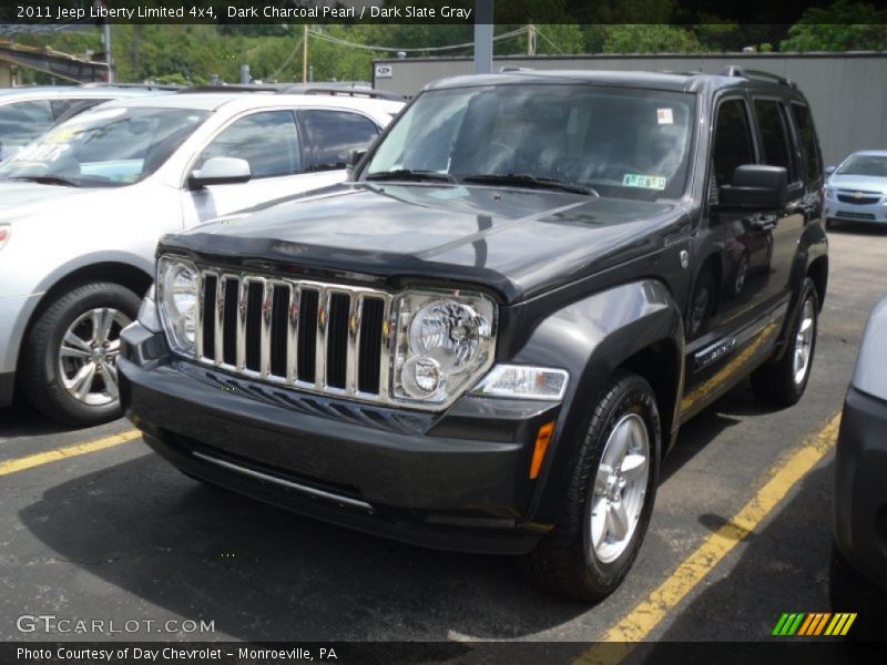 Dark Charcoal Pearl / Dark Slate Gray 2011 Jeep Liberty Limited 4x4