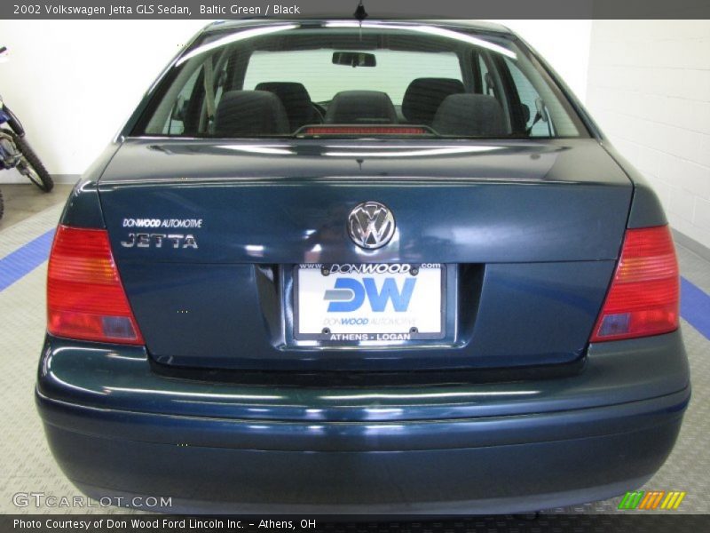 Baltic Green / Black 2002 Volkswagen Jetta GLS Sedan